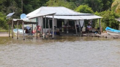 Río Palizada amenaza con desbordarse