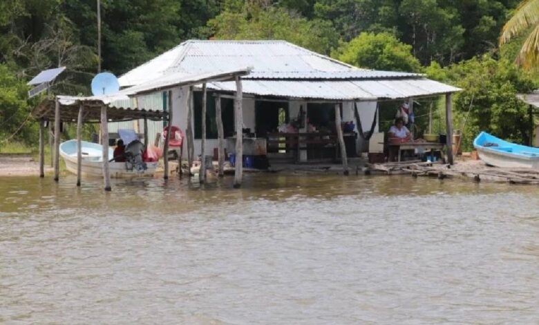Río Palizada amenaza con desbordarse