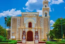 iglesia de san luis obispo, joya histórica de calkiní, campeche