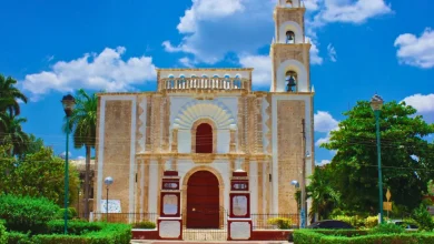 iglesia de san luis obispo, joya histórica de calkiní, campeche