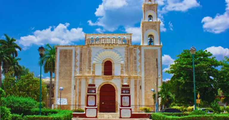iglesia de san luis obispo, joya histórica de calkiní, campeche