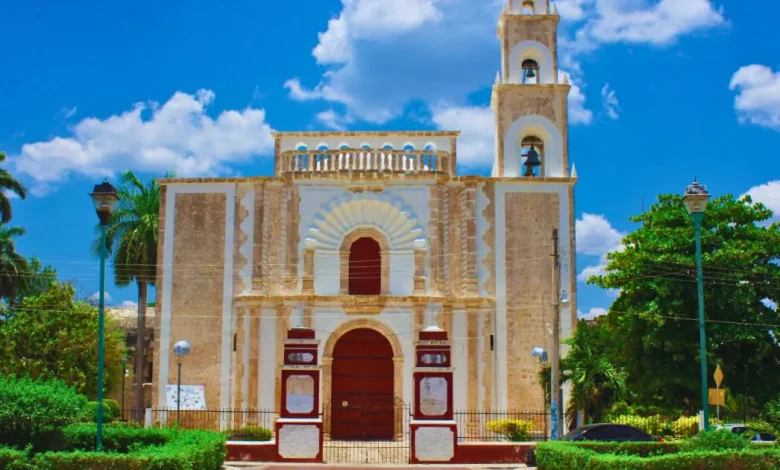 iglesia de san luis obispo, joya histórica de calkiní, campeche