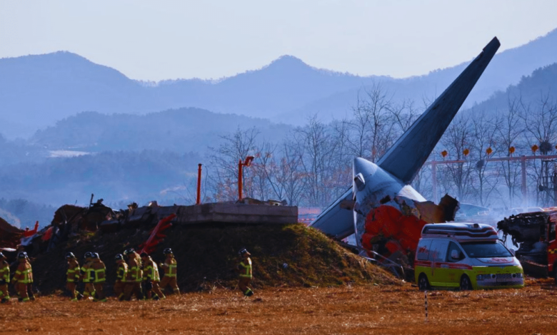 Choque de avión en Corea del Sur deja 179 muertos