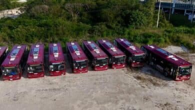 ¡Llegan a Campeche las primeras unidades del transporte público "Ko'ox"!