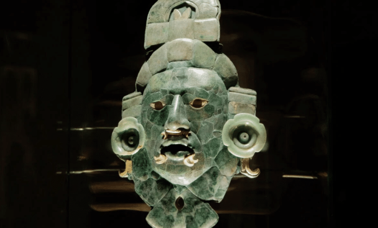 Museo de Campeche exhibe máscara de jade de Calakmul: Una joya del mundo maya