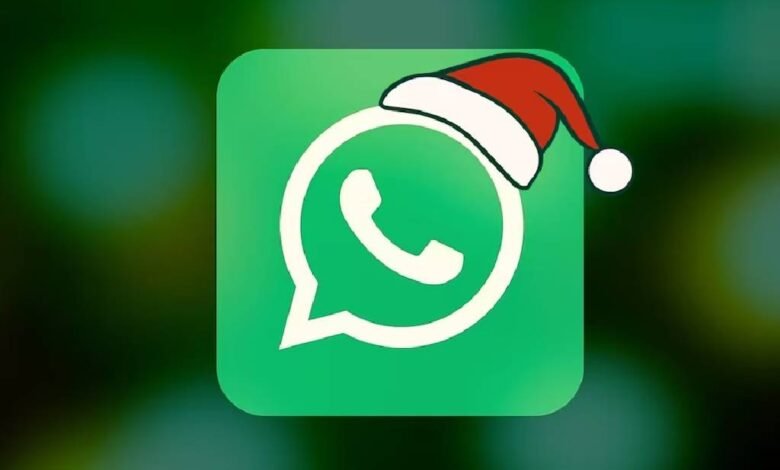 ¿Cómo activar el "modo Santa Claus" en WhatsApp?