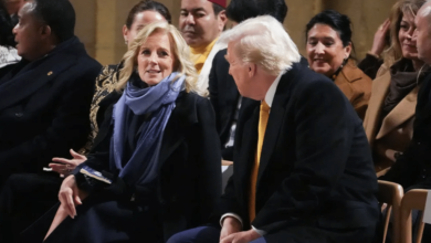 Trump usa imagen con Jill Biden para promover sus perfumes