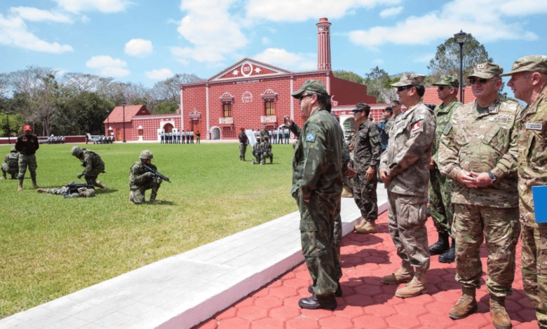 Campeche Sheinbaum autoriza la entrada de militares de EU para adiestramiento