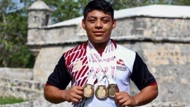 El campechano Ángel Luis Castellano representará a México en el Panamericano Juvenil de Pesas en Cuba