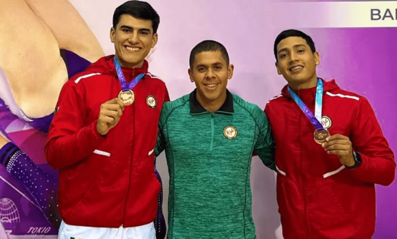 Mexicanos ganan bronce en la Copa del Mundo de Trampolín