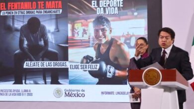 SEP destaca colocación de espectaculares sobre campaña antifentanilo