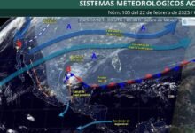 el clima de hoy 22 de febrero en mexico