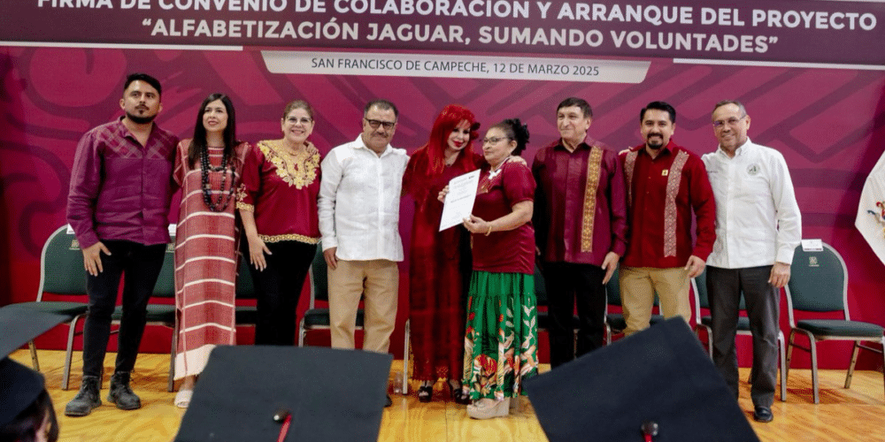 Campeche lanza “Alfabetización Jaguar” para erradicar el analfabetismo en 2026