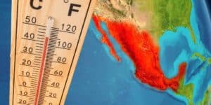 La primera ola de calor de 2025 afecta a Campeche y otras regiones de México