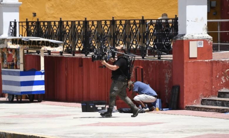 Mauricio Ochmann e Irán Castillo llegan a Campeche a grabar película