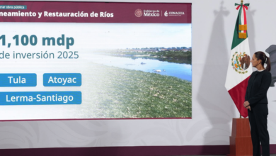 Imagen de conferencia mañanera