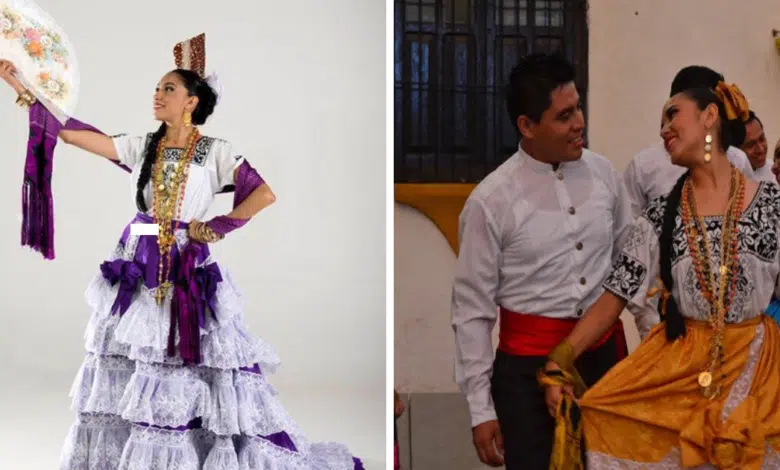 traje típico,Campeche,siglos,culturas,indígena