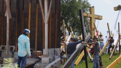 Aunque su origen está vinculado al cristianismo, en México se ha entrelazado especialmente con el oficio de la construcción