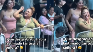 Cuando la música se vuelve llanto mujer se hace viral por cantar con el alma en un concierto (Foto por El Imparcial)
