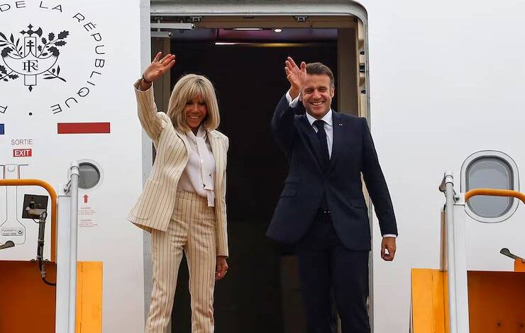 Brigitte y Emmanuel Macron