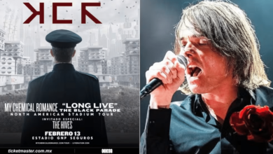 My Chemical Romance anuncia concierto en el Estadio GNP