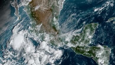 Se pronostican lluvias fuertes y calor extremo para hoy, afectando principalmente el oriente y sureste de México (Foto por Infobae)
