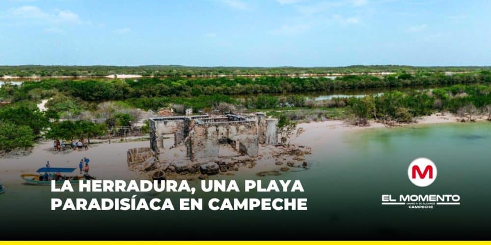 La Herradura, una playa paradisíaca en Campeche