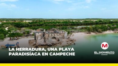 La Herradura, una playa paradisíaca en Campeche