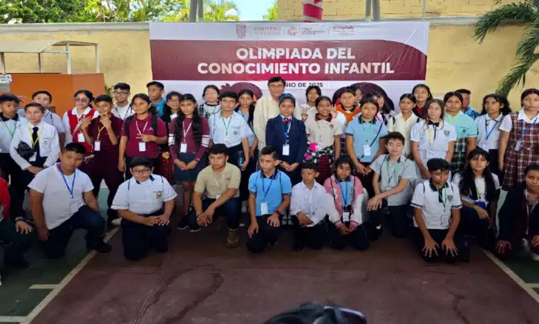 Destacan estudiantes campechanos en la fase estatal de la Olimpiada del Conocimiento Infantil 2025