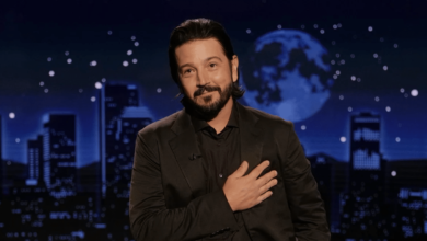 Diego Luna conmueve con discurso proinmigrante en el show de Jimmy Kimmel
