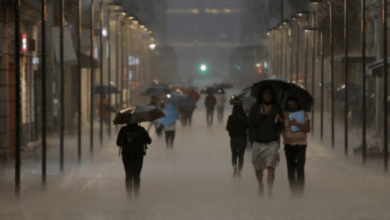 Lluvias intensas y ambiente extremo en varias regiones del país (Foto por Graciela López Cuartoscuro.com)