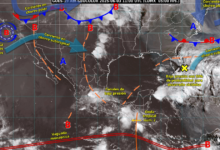 Lluvias intensas y calor extremo en gran parte de México