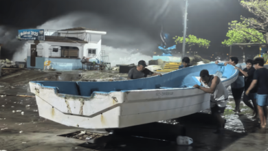 Tormentas y calor extremo lluvias torrenciales y oleaje elevado golpean el oriente de México (Foto por El Universal)