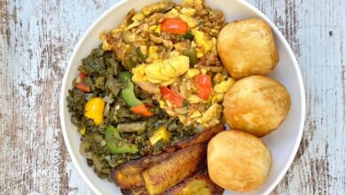 Ackee and Saltfish Platillo de Jamaica
