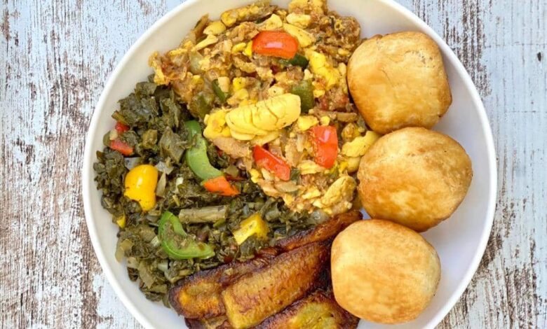 Ackee and Saltfish Platillo de Jamaica