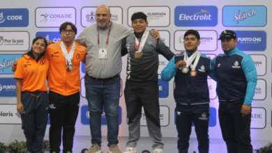 Campeche brilla en halterofilia cierra Olimpiada Nacional con 6 oros más y un total de 34 medallas