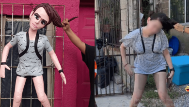 Crean piñata de “Lady Ramona”, invasora de Tampico