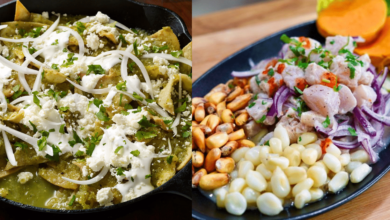 Las cocinas de México y Perú destacan por su riqueza, diversidad y sabor. Mientras la mexicana brilla en tacos, chilaquiles y pozole, la peruana impresiona con ceviche, lomo saltado y ají de gallina.