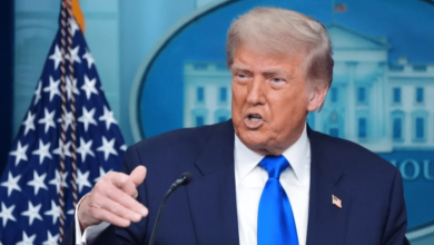 Donald Trump anuncia aranceles del 30% para productos provenientes de México y la UE, a partir del 1 de agosto de 2025. La medida busca presionar acuerdos comerciales y responde a temas de seguridad y desequilibrios económicos. / Imagen: Jacquelyn Martin / AP