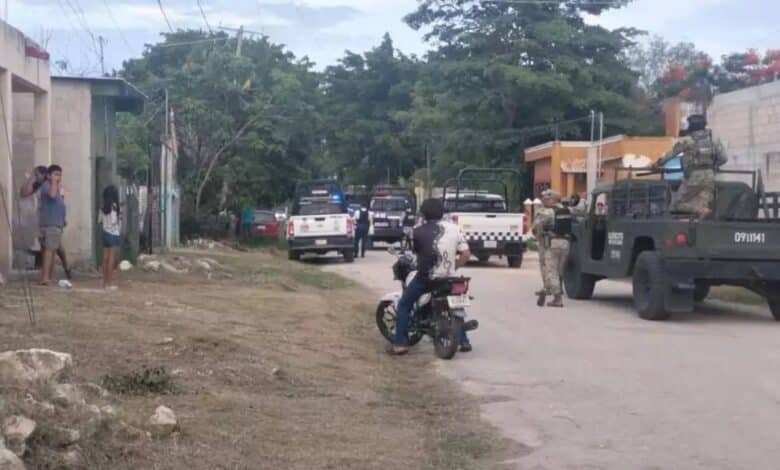 Ejército y Guardia Nacional evitan violencia en conflicto familiar en Campeche
