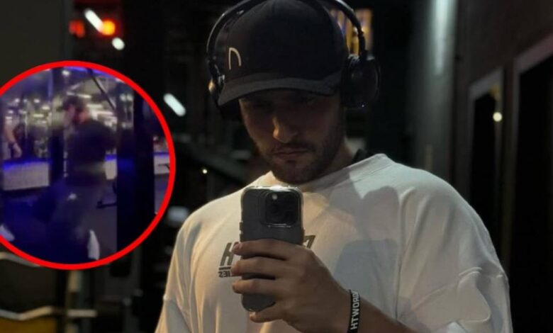 Fisicoculturista se rompe las piernas en el gimnasio