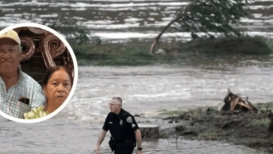 Hallan sin vida a pareja mexicana en inundaciones de Texas