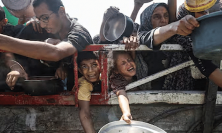 Hambruna masiva azota Gaza más de 100 organizaciones denuncian emergencia humanitaria