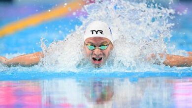Léon Marchand destrozó la marca mundial de los 200 metros combinado individual