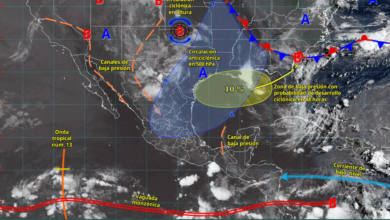 Lluvias intensas azotarán el occidente, sur y sureste de México