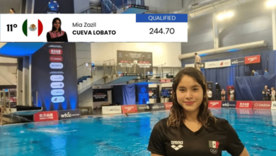 Mía Cueva avanza a la final en el Mundial de Natación y brilla con apenas 14 años