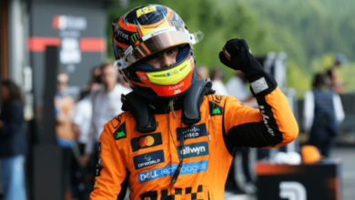 Oscar Piastri se lleva la pole para la carrera sprint del GP de Bélgica 2025 (Foto por Barron´s)