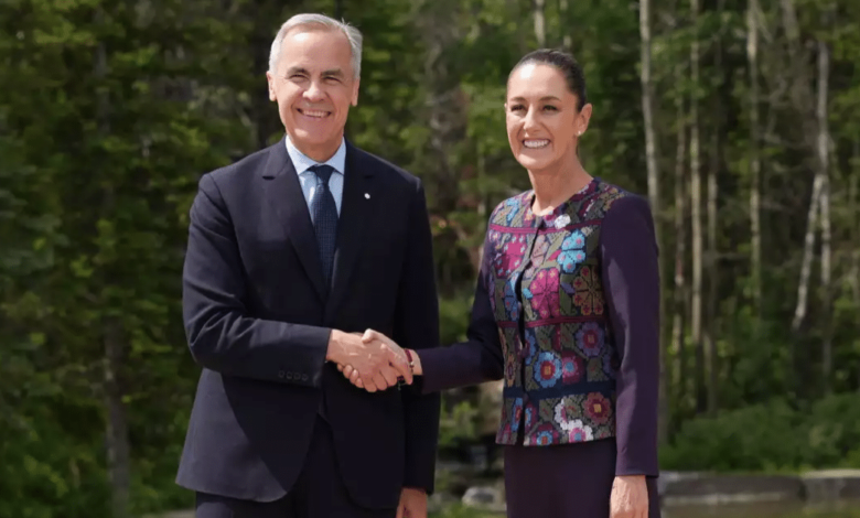 Presidenta Sheinbaum y primer ministro Carney refuerzan la relación México–Canadá tras llamada oficial