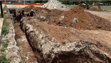 Reconstruyen cancha techada y área infantil en Nohakal para fortalecer la convivencia familiar