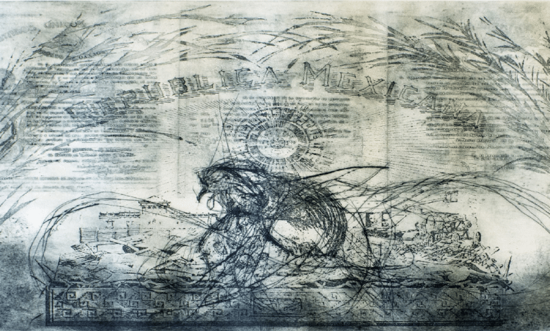 “SUR & SUR” celebra 30 años de la gráfica contemporánea de Guillermo Olguín en Campeche